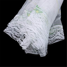 JIUZUI - Copertura per alimenti in rete, pieghevole, per picnic, campeggio, colore: Bianco