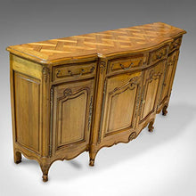 Cassettiera vintage con fiocco, francese, noce, provinciale, credenza, circa 1930
