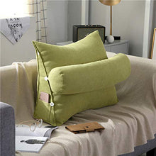 YAHAO Cuscino A Triangolo Cuscino, Cuscino da Lettura Cuscino A Cuneo Cuscino Cuscino Lungo Cuscino con Schienale Cuscino Cuscino A Forma di Cuneo,F-45 * 45 * 20cm