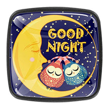 cartoon owls and text Pomelli per Porta Set di 4 Pomelli per Mobili Manopole per Cassetti Cucina Armadio Vetro