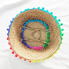 winnerruby Seagrass - Cestino in Vimini con Piccola Palla Colorata, per Biancheria, Picnic, Vaso di Fiori e Borsa da Spiaggia s