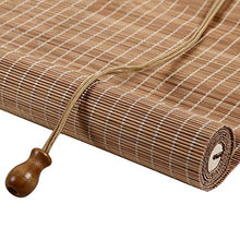 Tapparelle in Legno persiane in bambù per Interni ed Esterni Parasole Pieghevole Pieghevole Impermeabile e Resistente all'umidità Porta partizione sollevabile