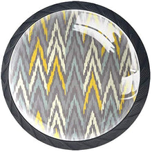 Boho etnico Pomelli per Porta Set di 4 Pomelli per Mobili Manopole per Cassetti Cucina Armadio Vetro