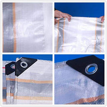 GJSN Copertura Impermeabile Multiuso per Esterni in Tela Cerata Grande e Resistente Isolamento Solare Impermeabile - Adatto per Chinari Di Grandi Dimensioni, Fattoria, Copertura per Auto 200G / M²,8