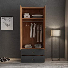 Armadietti e credenze Armadio Assemblaggio Assemblaggio a due porte Armadio moderno Minimalista Armadio a due porte Piccolo appartamento Appartamento armadio armadio .Armadio per camera da letto