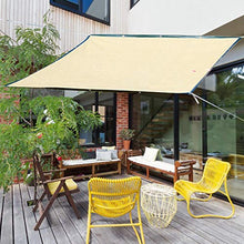 biteatey - Rete Parasole in plastica, Isolante, per Giardino, Giardino, terrazza, Colore: Giallo, 2 x 3 m