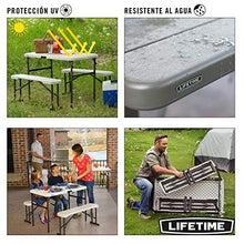 Lifetime 80352 42 Recreation – Set Tavolo Pieghevole Almond