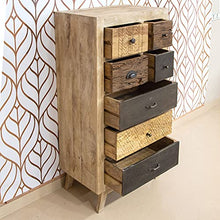 BY SIGRIS Signes Grimalt - Cassettiera con cassetti, 125 x 38 x 58 cm