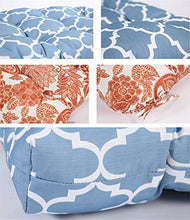 Nicole - Cuscino per panca da giardino, 115 x 45 x 10 cm, colore: blu