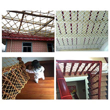 GVCTⓇ Reti da Giardino - Reti Decorative per soffitti, ringhiere per balconi, ringhiere per Scale, reti protettive per Bambini, Corde per Arrampicata