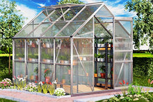 Deuba Serra da Giardino in Alluminio 7,63m³ 250x190cm Piante pomodori Cassetta Esterno orto