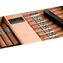 YHNJI Cigar Box Humidor per Approx, con scatola di sigari di legno dell'umidificatore e dell'igrometro