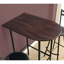 Monarch Specialties Metal Space Saver Tavolo da Bar, 24 da 91,4 cm, Cappuccino/Nero