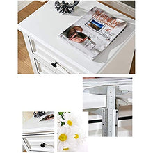 SLL- Nordic Comodino Luce Lusso Moderno Semplice Bianco Comodino Piccolo gabinetto Economy Camera Locker