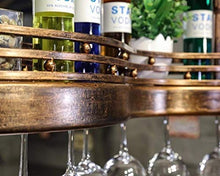 COLiJOL Scaffale per Vino Scaffale per Vino Scaffale per Vino Scaffale per Bar Scaffale a Muro, Scaffale per Bicchiere da Vino Portaoggetti (Dimensioni: 60Cm),100 cm,100 cm