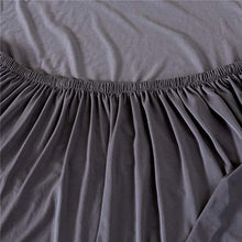 Feilaxleer Copridivano con Penisola Elasticizzato di Sinistra/Destra, Copridivano per Divano a Forma di L (4 Posti+3 Posti,Grigio)