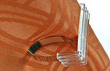 Fermatovaglia (4 pezzi) copertura di plastica trasparente 2 set