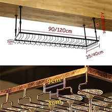 Rastrelliere per Bicchieri da Vino Portabicchieri retrò Tazza del Goblet - Sospensione Portabicchiere per Vino, Retro Stand Appeso in Ferro battuto, Scaffale per la Decorazione del soffitto per Bar /