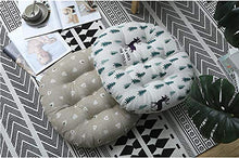 YunNasi - Cuscino rotondo per sedia in cotone per interni ed esterni, 40 cm × 40 cm (Style1)