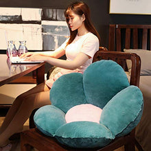 XHNXHN Cesto Appeso Cuscino da Seduta Cuscini per sedie, Cuscino da Pavimento con Fiori per Bambini Cuscino per Sedile Arredamento Camera da Letto Cuscini per sedili Tatami-Verde Scuro 75x40cm (30x