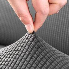Zhongdalian Copridivano Elasticizzato Separato Chaise Longue - Fodera per Divano Separato a Forma di L È Necessario Acquistare 2 Pezzi (1 Posto: 90-140 cm, Grigio)