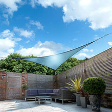 Kookaburra Tende a Vela Triangolare 5.0 m, Azzurro, Tessuto Impermeabile