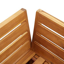 Divano angolare modulare 1 pezzo con cuscini in legno massiccio di acacia