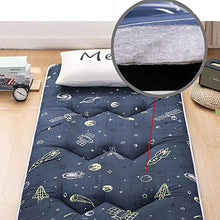 JIARUN Giapponese Pavimento Futon Coprimaterasso,Addensare Tatami Opaco Sleeping Pad Pieghevole Roll Up Ciboerasso Topper per Dorm Bambini Pavimento Cibo Letto Cuscino
