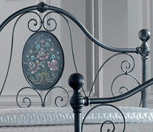 Bed Store Letto Matrimoniale in Ferro BATTUTO Modello Caterina Argento