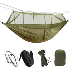 Amaca Da Campeggio / Giardino Mobili Da Esterno 1-2 Persone Lettino Sospeso Portatile Forza Tessuto Per Paracadute Altalena Per Dormire Verde