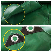 Telo per Tettoia per Auto, Telo Impermeabile per Tende da Esterno Telo in PVC per Piante da Giardino Occhiello in Metallo per Tetto Bici Piscina(Size:4×8M)