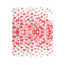 Copre per cassetta postale di San Valentino con cuori caduti per matrimonio, magnetico, grande, per giardino, cortile, decorazione per la casa, dimensioni 64,8 x 53,3 cm