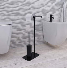 Gedy Florida Colonna in Acciaio Inox, Nero, 15,3x34,3x64,4