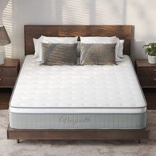Vesgantti Materasso, Materasso a Molle insacchettate da 24 cm con Schiuma Traspirante e Molle insacchettate individuali Tocco medio fermo, collezione Box Top moderno (White, 100_x_200_cm)