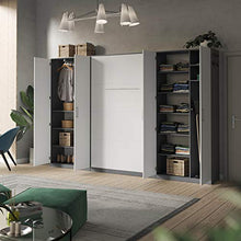 SMARTBett - Armadio per documenti, 100 cm, colore: Antracite/Bianco