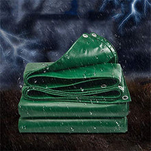 Telone Verde Resistente Impermeabile Telone Resistente, Telone Protettivo Impermeabile E Resistente allo Strappo con Occhielli per Mobili da Giardino, Piscina, Auto, Camion (Size : 4 * 4M)