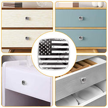 bandiera americana 4 PCS Pomelli per Porta, Pomolo per Mobile, Pomelli per Mobili con Viti, Maniglia per Armadietto, Pomelli per Porta, Pomelli per Cassetti per Porta, Armadio, Cassetto e Credenza