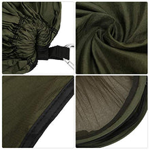 Amaca con Corda legata per Esterni, per Viaggi in Campeggio all'aperto(Army Green)