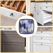 Lavanda unicorno 4 PCS Pomelli per Porta, Pomolo per Mobile, Pomelli per Mobili con Viti, Maniglia per Armadietto, Pomelli per Porta, Pomelli per Cassetti per Porta, Armadio, Cassetto e Credenza