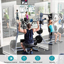 Topniu. (Utilizzo di Business) Schermo di protezione per pavimenti a pavimento, rullo Pull Up Banner trasparente, schermata Sneeze Guard, (1000 mm x 2000mm) Schermo di sicurezza trasparente, pannello