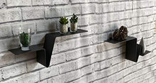Irodisseny Libreria galleggiante dal design moderno. Mensola da parete in alluminio per soggiorno, camera da letto, cucina, bagno, terrazza. Qualità e design. Resistente e pratico.