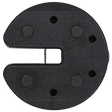 Festnight- Piastre di Peso per Gazebo in Cemento 4 pz 220x30 mm Nero