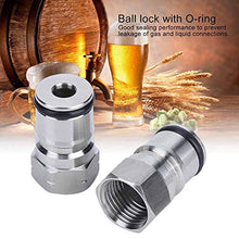 Conkergo 304 Acciaio Inossidabile Acciaio Inox Homebrew Block Block Block Post Connector Adapter 9 / 16in? 18 Accessorio di Brewing