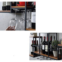 MoDi Wine Rack/Retro battuto Europea Ferro Wine Rack a Parete/Glass Rack Bar della Parete della casa (Color : A1)