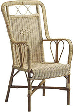 Aubry Gaspard - Poltrona in rattan, colore: Naturale