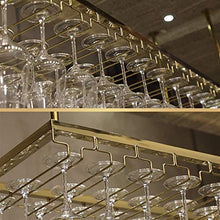 Leifeng Tower Classico Wine Rack Holder in Acciaio Inossidabile Wine Glass Capovolto personalità Rack Creativa Multipurpose Wine Rack (Color : Titanium)