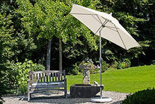 GLATZ OMBRELLONE Style 250 CM PALO Centrale off Grey ARREDO Giardino Esterno