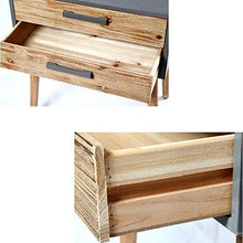 DGHJK Mobili per la casa, Comodino con 2 cassetti, tavolino da Divano, 56 x 38 x 65 cm