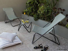 LAFUMA M.Transat Sdraio in Alluminio con Telo Textilene Verde, Multicolore, Unica