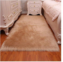 Dirgee Tappeto da Comodino Ovale Bianco Bianco Minimalista Bed Seletto Imbottito Letto a Base piattaformata